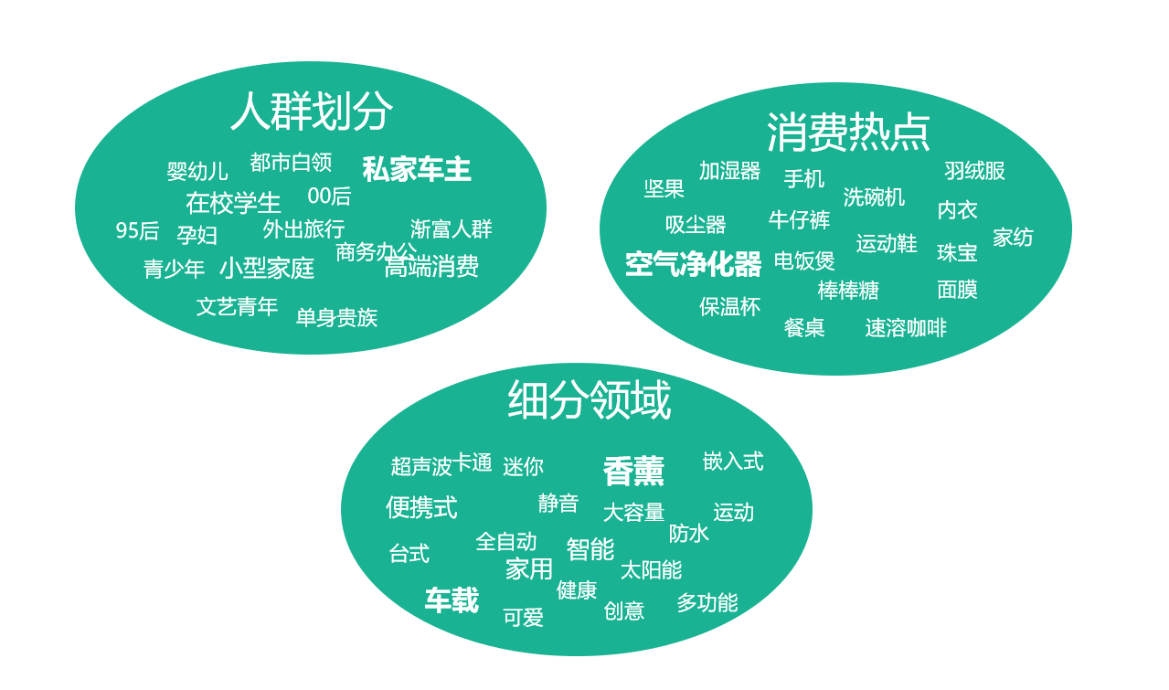 新兴细分人群布局,驱动客户增长 挖掘细分消费人群,精准的开发产品和